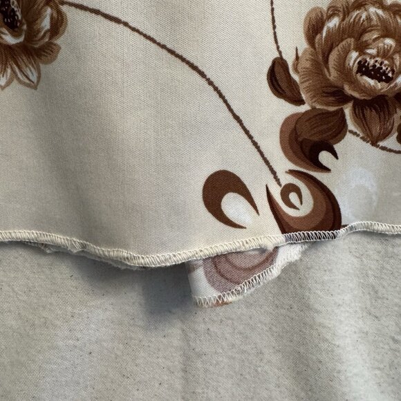 Vtg H Bar C 70s Western Shirt Men 15 1/2 Cowboy Disco Floral Groovy Rockabilly - Picture 6 of 8